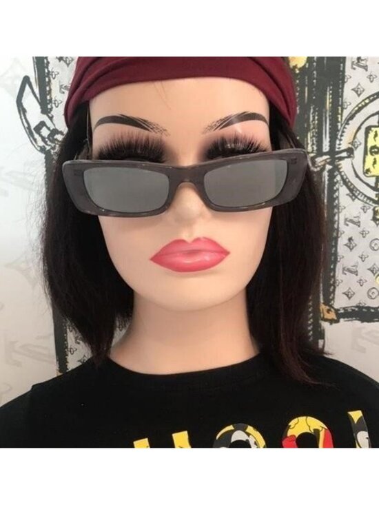 New Authentic Gucci GG0516S 002 Grey Silver Mirror Oversized Sunglasses main image 12